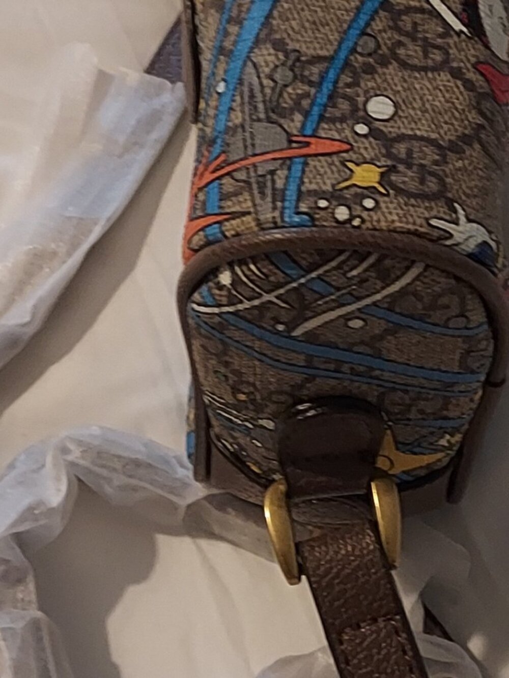 GUCCI Shoulder Bag Disney Collaboration Donald Duck - Picture 7 of 9